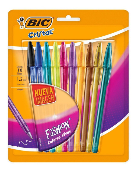 BOLIG X 10 BIC COLOR