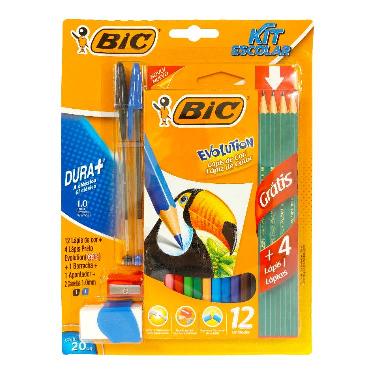 LAP BICSET X 12 + 2 BOL + 1 SACAP + 1 GOMA