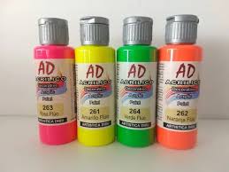 PINTURA ACRILICA COLOR FLUOR