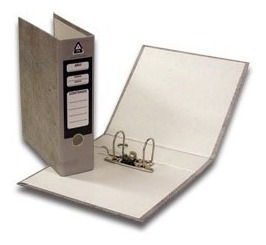BIBLIORATO A4 OLAMI GRIS