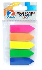 SEÑALADOR MINI X 25 P/MATERIA EZCO