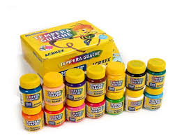 TEMPERA MINI POTE ACRILEX TODOS                           