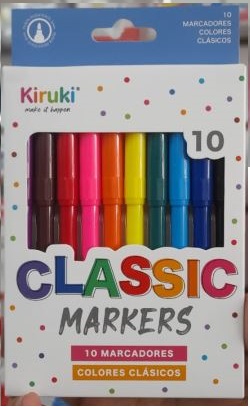 MARC X 10 KIRUKI MARKERS CLASICO
