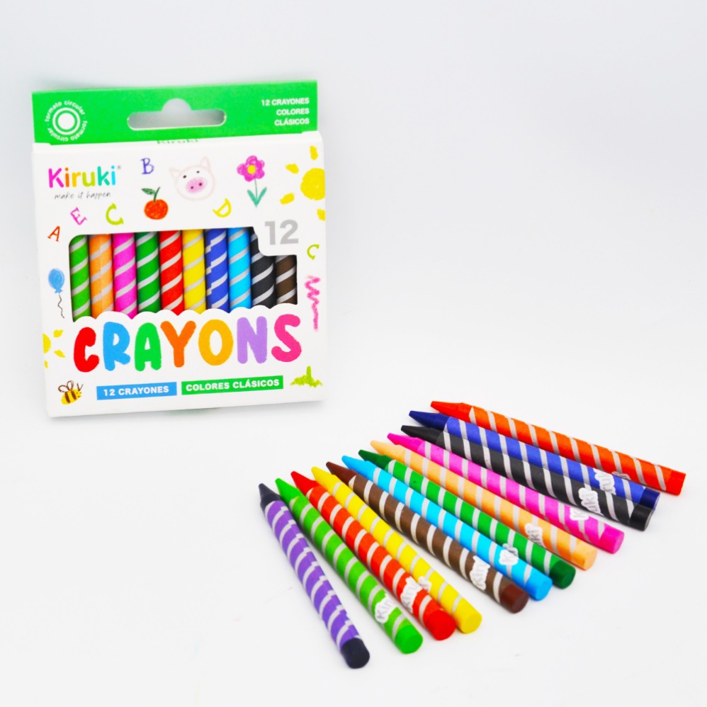 CRAYON KIRUKI X 12 CORTO CLASICO