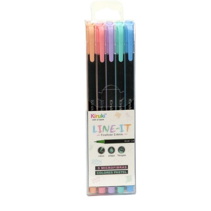 MICRO FIBRA X 5 KIRUKI PASTEL