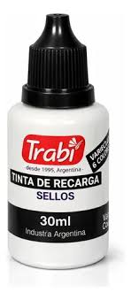 TINTA P/SELLO TRABI NEG                           