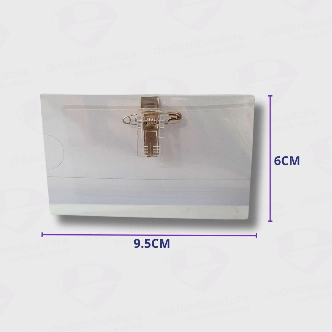 PORTA CREDENCIAL CON CLIP                         