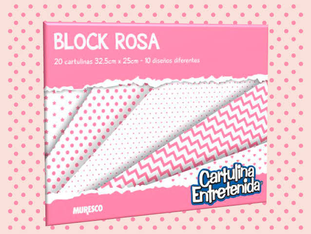 BLOCK CART ENTRET MURESCO X 20H ROS                            