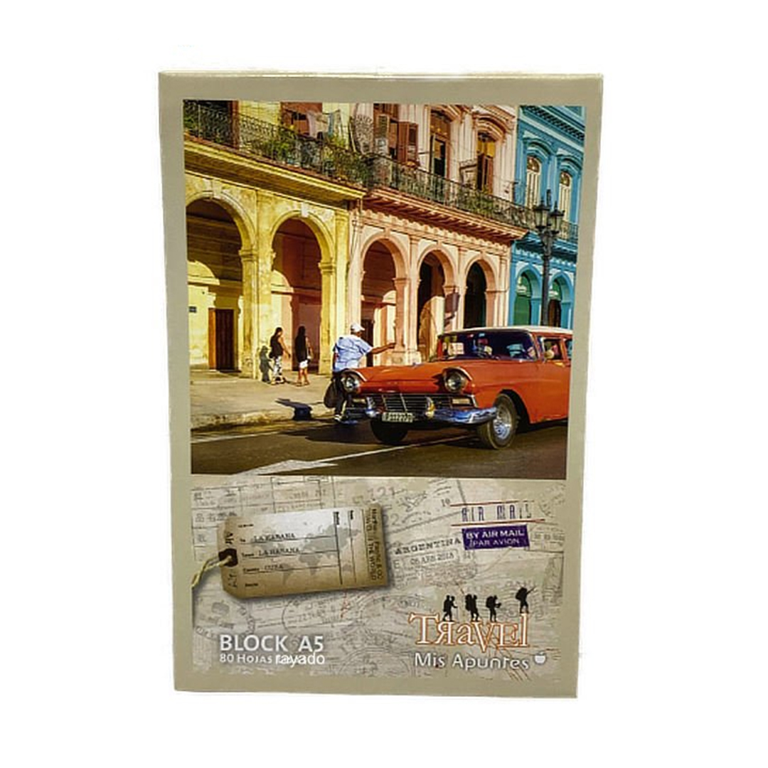BLOCK ESQUELA X 80 LISO TRAVEL                      