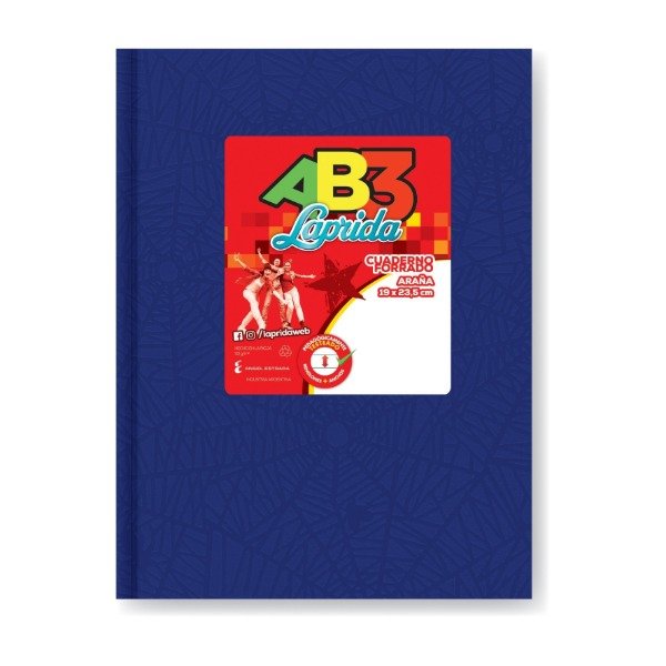 CUAD LAPRIDA AB3 T/D X 98 RAY AZUL 