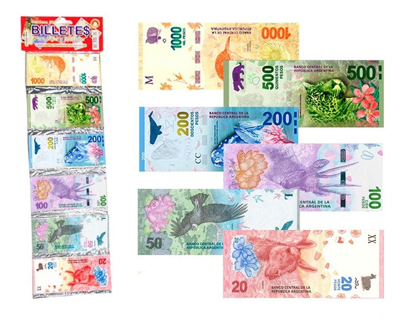 TIRA C/BILLETES