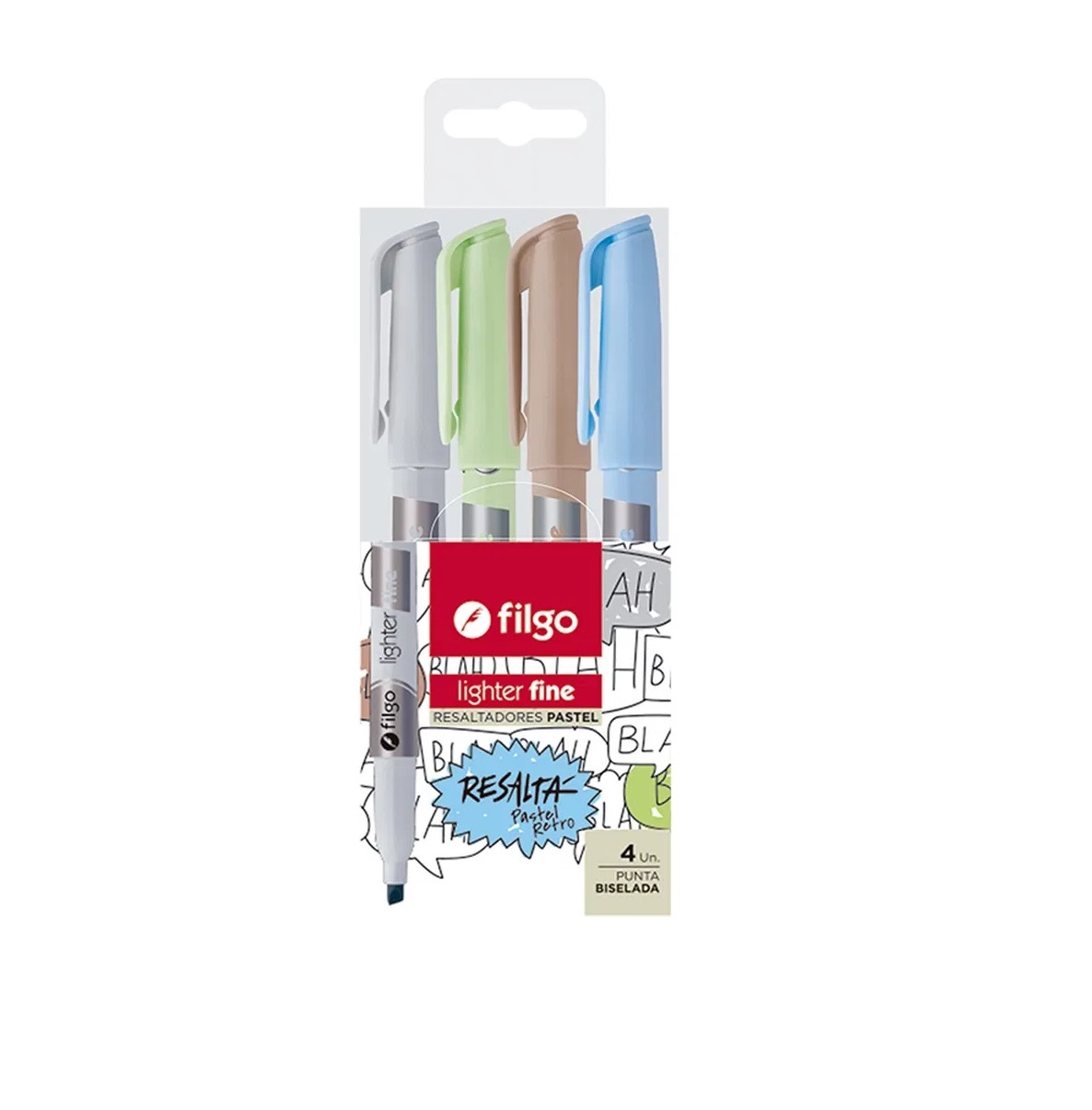 RESALT X 4 FILGO PASTEL FINA