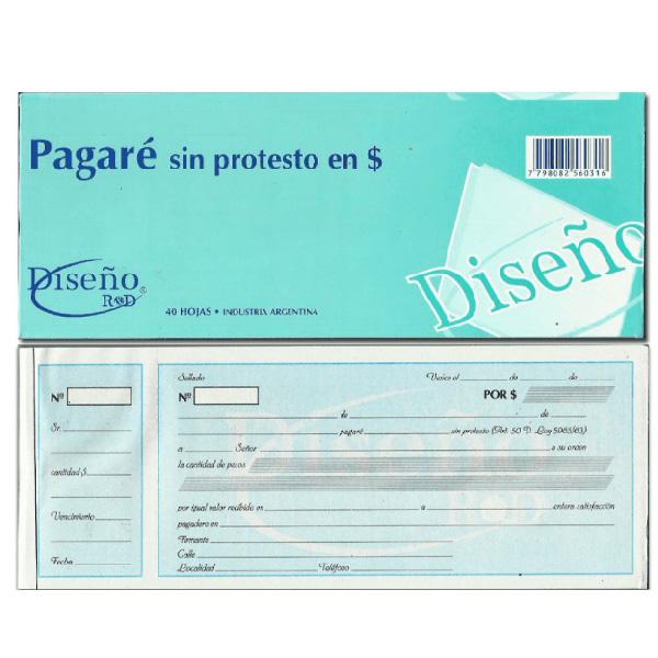 TAL PAGARE PAGARE EN $ DISEÑO                           