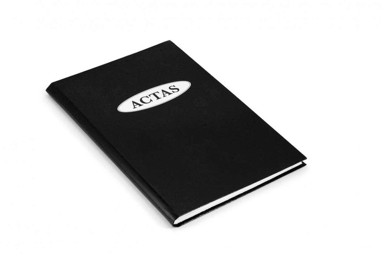 LIBRO ACTAS 100 PAG CHICO 2261/N                          
