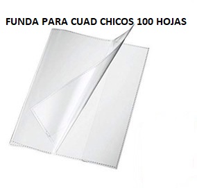 FUNDA PARA CUAD CHICOS 100 HOJA 