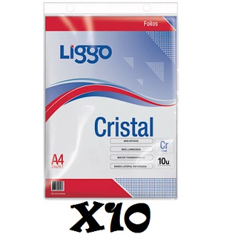 FOLIO X 10 A4 LIGGO