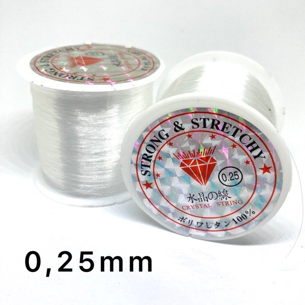 TANZA RIGIDA 0,25MM STRONG